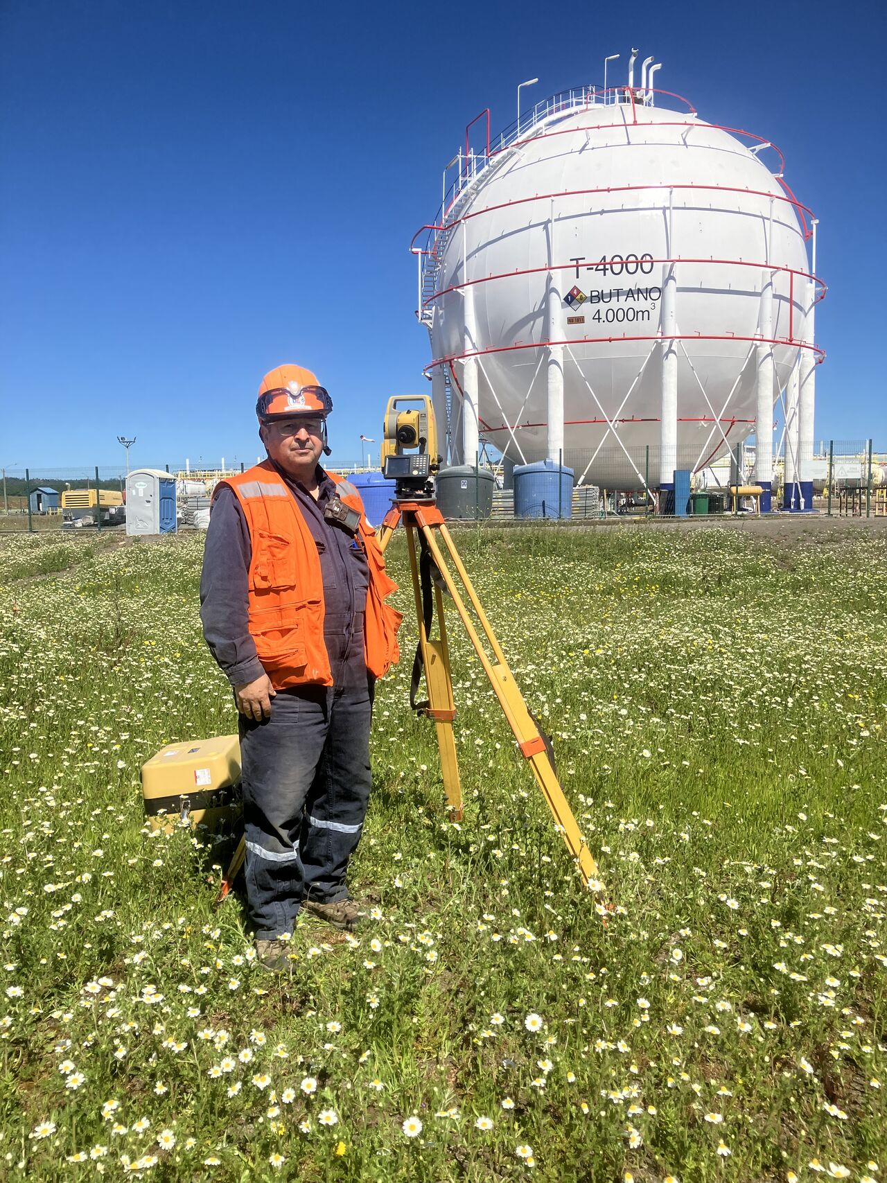 BZ en Acción: Calibración de un tanque esférico de 4.000 m³ para GLP