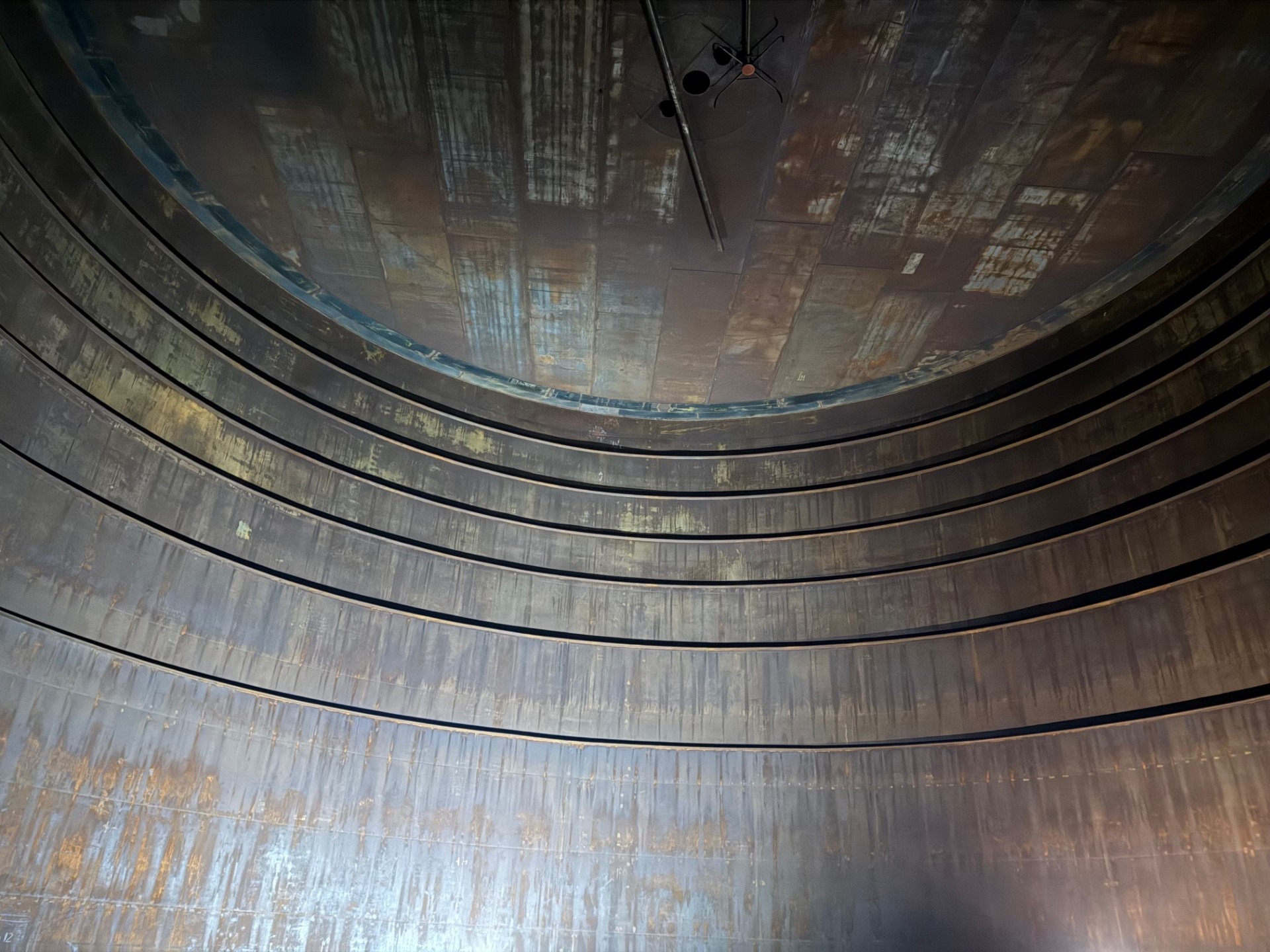 Mediciones en campo del tanque