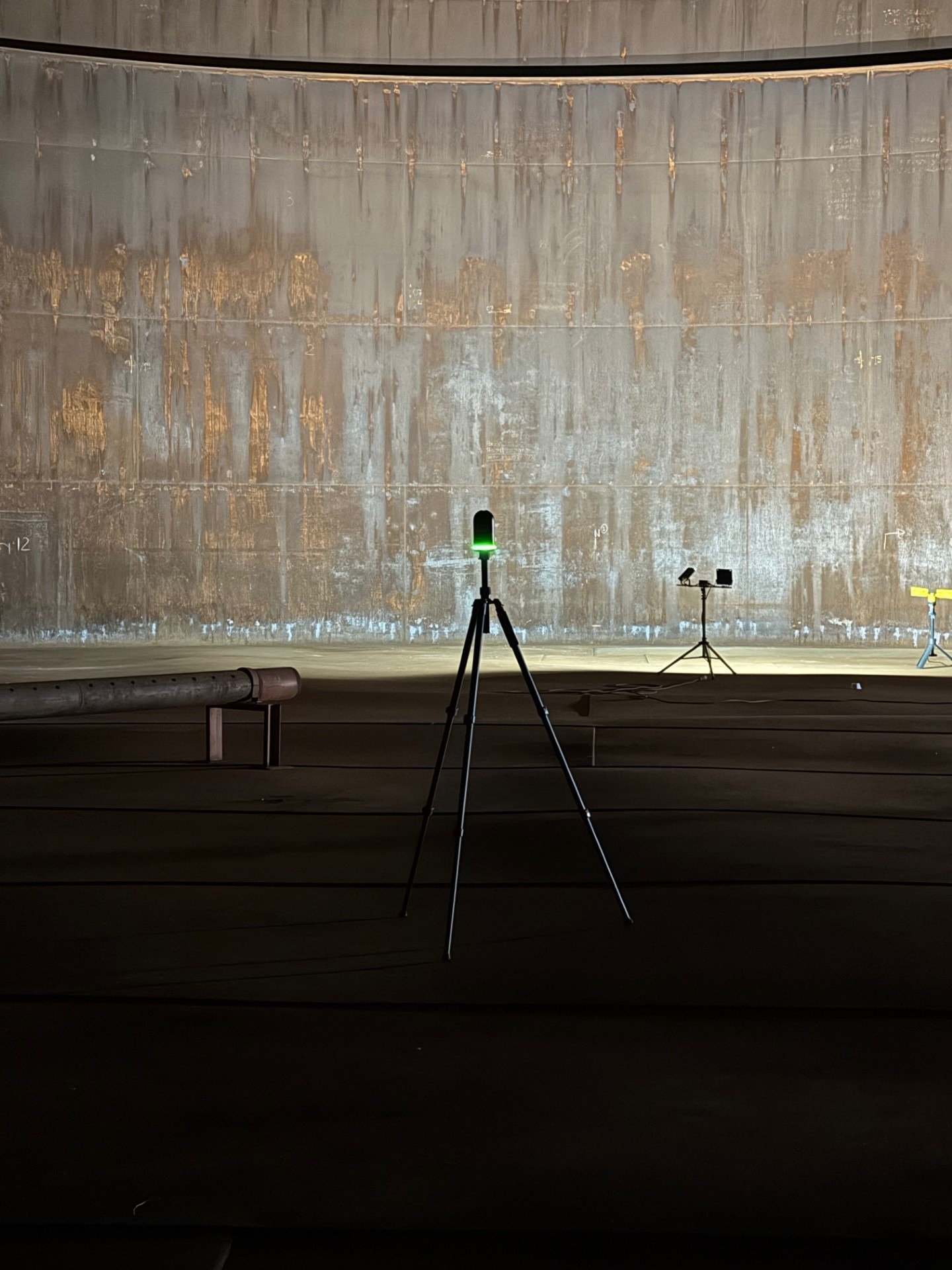 Equipo de BZ Consulting durante calibración