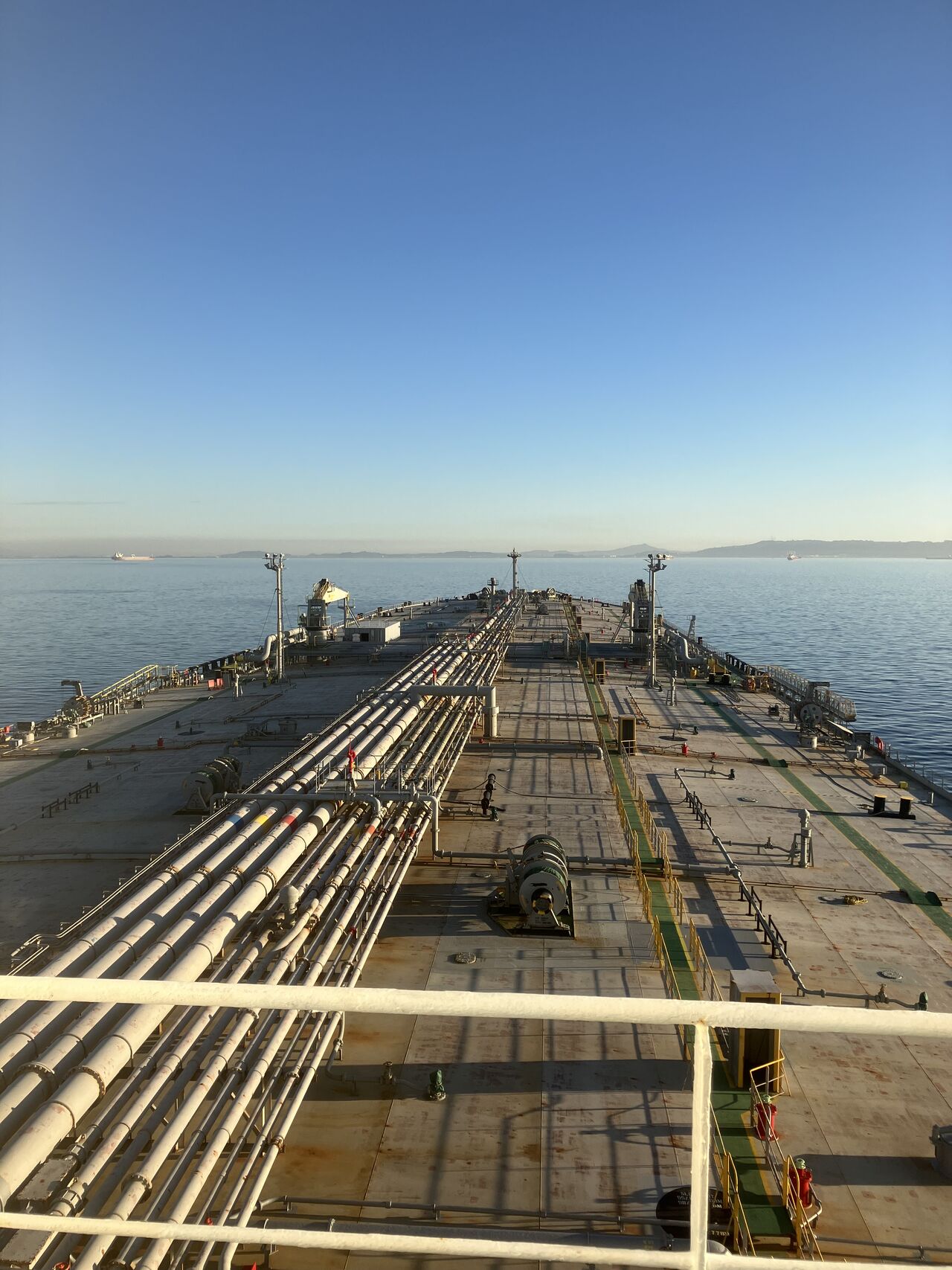 Supervisión de transporte de petróleo crudo en el MT Union Peace