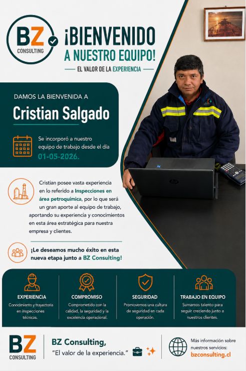 BZ Consulting da la bienvenida a Cristian Salgado y Reinaldo Quijada