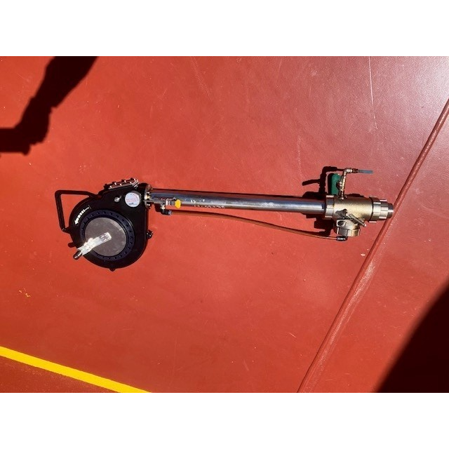 A storage tank seen from inside